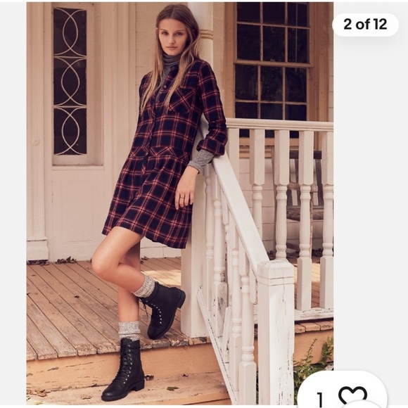Current Elliott Tartan Plaid
Drop Waist Preppy Dress Size 1 equivalent to Small - Picture 4 of 15